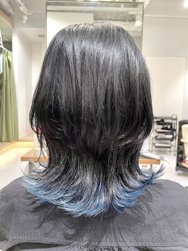 ゼストララ(ZEST Lara) 【YUICHI】ウルフレイヤー×インナーカラーMAX！【吉祥寺】