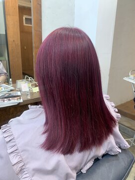 ヘアメイク デザート(HAIR MAKE DESART) 佐藤洋一【ファンシーピンク】