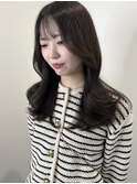 【宮川】レイヤーカット× オリーブベージュ