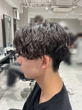 ロルカ 池袋店(Rolka) 【波巻きパーマ】マッシュ/メンズパーマ/メンズカット/池袋