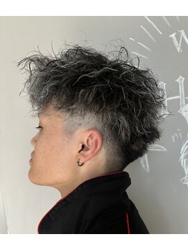 ホッグ(H-hog-26) ツイストパーマメッシュ