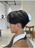 ダークアッシュニュアンスパーマ韓国マッシュ《用賀》