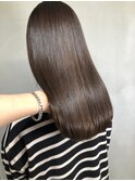 髪質改善＊ロングレイヤーグレーベージュ＊美髪【Zina船橋】