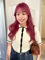 スペシャルオオサカ 難波店(Special OSAKA)&nbsp;ブリーチカラー/ストロベリーピンク/レイヤーカット