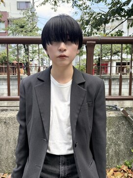 モホーク(MOHAWK) 【MOHAWK中目黒】short, natural black