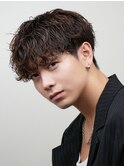 シャドウパーマ刈り上げvマッシュ