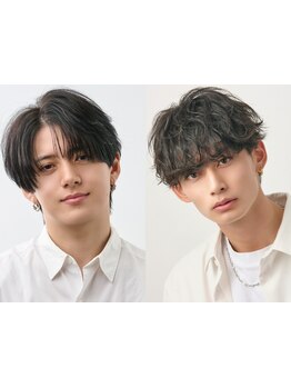 【リピート率80%の技術をお手頃価格で】ニュアンスパーマ、シャドウパーマなど幅広く◎［メンズパーマ］