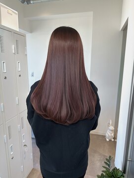 ローズブラウニー/髪質改善/縮毛矯正/大宮髪質改善/大宮縮毛矯正