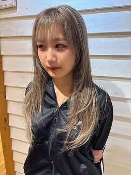 アヴァンス 天王寺店(AVANCE.) カーキベージュ×透明感カラー