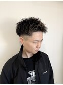 フェード×スパイキーショート