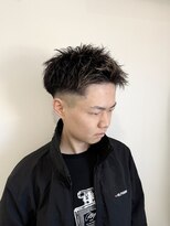 ヘアステーションフラット(HAIR STATION FLAT)&nbsp;フェード×スパイキーショート