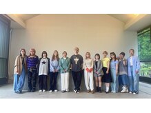 ハウリーヘアアンドスパ(HAURY hair&spa)の雰囲気（空気感までお揃いな、仲良しでハイセンスチーム）