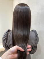 ラヴィズム 長岡店(LUVISM)&nbsp;韓国/顔周りレイヤー/ダブルカラー/ベージュ/前髪新潟長岡宮関◆