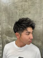 メンズサロン キング 梅田店(Men’s salon K!ng)&nbsp;メンズカット/ブリーチ/ニュアンスパーマ/メンズハイライト/眉毛