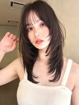 サンド クリア 横浜本店(sand clear) ハッシュカット×ショコラブラウン