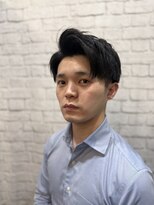 グレイスフル バーバープラチナム 六本木店(Graceful Barber platinum)&nbsp;かきあげツーブロスタイル