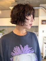 ハイジア(hygea)&nbsp;30代40代☆くせ毛カットレイヤーボブボブパーマラフウェーブ