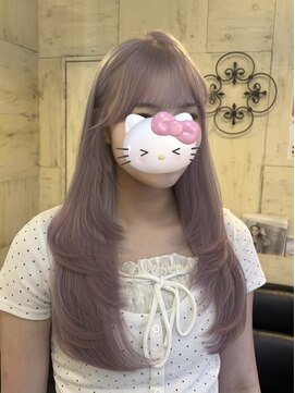 ヘアーアンドメイク シークタチカワ 立川店(Hair&Make Seek) 【澤飯】2bleach~ ペールラベンダー