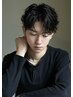 【質感◎痛みが気になる方】men'sカット+ダメージレスパーマ+Tr ¥13500