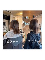 スミカ(sumica)&nbsp;#ペーシュ #艶髪 #白髪ぼかし