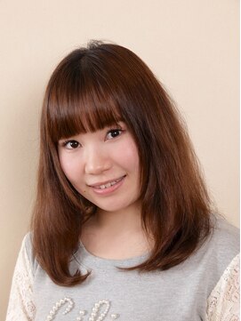 アンジェ(ANGE) 可愛い自然なストレート☆