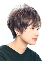 レンジシキチジョウジ (RENJISHI KICHIJOJI)&nbsp;シルバーアッシュエッジショート【RENJISHI 松岡】