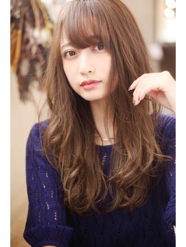 マリアバイアフロート(Maria by AFLOAT) 【重山】3Dカラージグザグバングミニマムボブノットヘア3040代◎