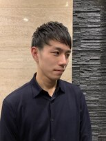 プレミアムバーバー 目黒店(PREMIUM BARBER produce by HIRO GINZA) ツーブロックショートマッシュ〈目黒〉〈理容室〉