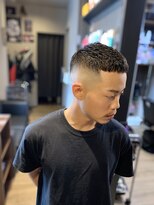 バーバー スタジオ ラフテル(Barber Studio RAFTEL)&nbsp;クロップスタイル