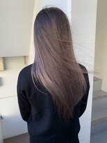 サロンドミルク 溝の口店(salon de MiLK)&nbsp;20代30代40代/伸ばしかけバレイヤージュベージュカラー！