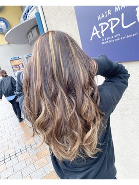 アップル(APPLE!) ハイライトカラー