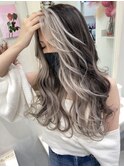 【Lapis／池袋】フェイスハイライト・ホワイトフレーミング