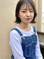 ヘブンリー(heavenly)&nbsp;#きりっぱなしbob #グレージュ #ニュアンスbob