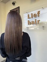 リーフ ヘア 上田美容研究所(Lief hair) ハイトーンベージュ