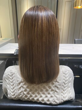 ロンドプロフィール 浦和(Lond profil) 【Lond】美髪縮毛矯正×ハイライト複数回メディアム