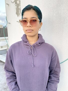 タイドヘアー 高槻店(TIDE HAIR) ディープグリーン