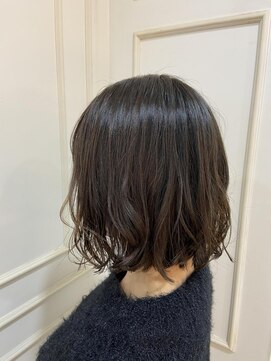 クロップ エス 湘南辻堂(crop es) 【cropes辻堂 斉藤】ミニボブ×ナチュラルウェーブ