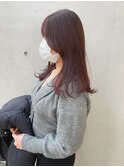 【星野】ピンクブラウン×韓国風ロングヘア☆