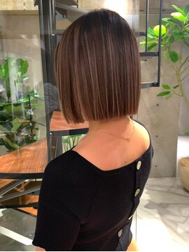 ジルブラン 国分寺(JIL BLAN) 大人ショートヘア/ハイライトカラー/イルミナカラー[国分寺]