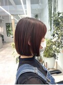 【Lomalia青山/Nami】ぱつっとボブ×カッパーブラウン