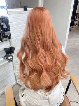 ロウル 渋谷(LOWRL) /デザインカラー/シールエクステ/ケアブリーチダブルカラー/渋谷