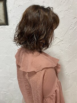 ルーツヘアーガーデン(Roots hair garden) #デジタルパーマ#クルクルパーマ#前髪パーマ#強めパーマ