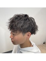 カイノオム 梅田(KAINO HOMME) ツイスト スパイラル マッシュ 刈り上げ ツーブロック