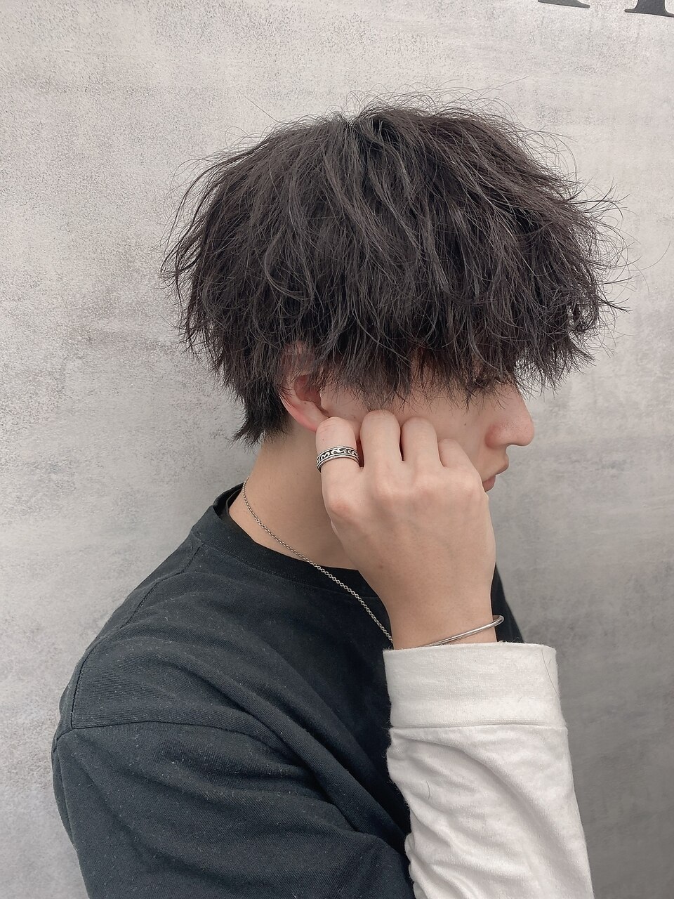 NEXT NEO【櫻田】ゆる波巻きスパイラルパーマ マッシュウルフ