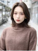大人可愛い韓国ヘア