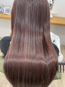 グリーンルームセカンド 結城店(GREEN ROOM. 2nd) 髪にドラマを縮毛矯正