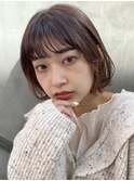 【tricca代官山】外ハネボブ/ショコラベージュ