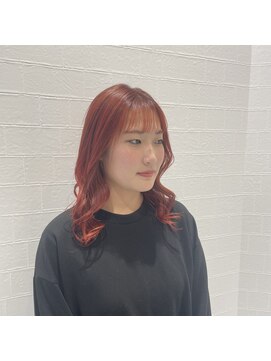 ハーツヘアーズ 五日市店(HEARTS hair's) オレンジカラー