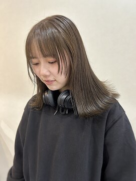 メル ヨコハマ(MeL) ブリーチなしで作るミルクティーベージュ♪