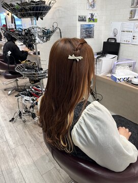 コワファーストナガサキシャンプーボーイ(COIFF1RST NAGASAKI SHAMPOO BOY) ヘアセット